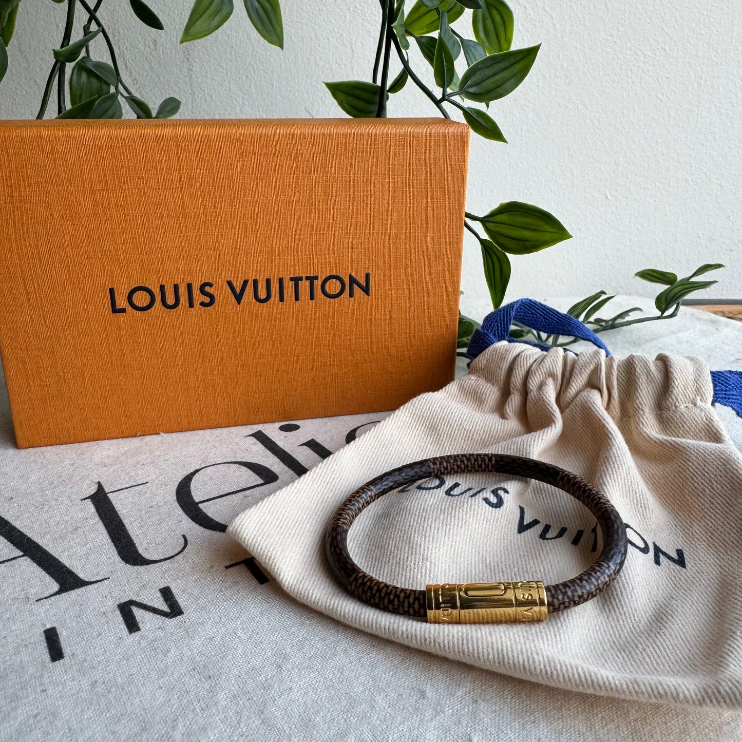 Louis Vuitton Keep It Bracelet Damier Ebene