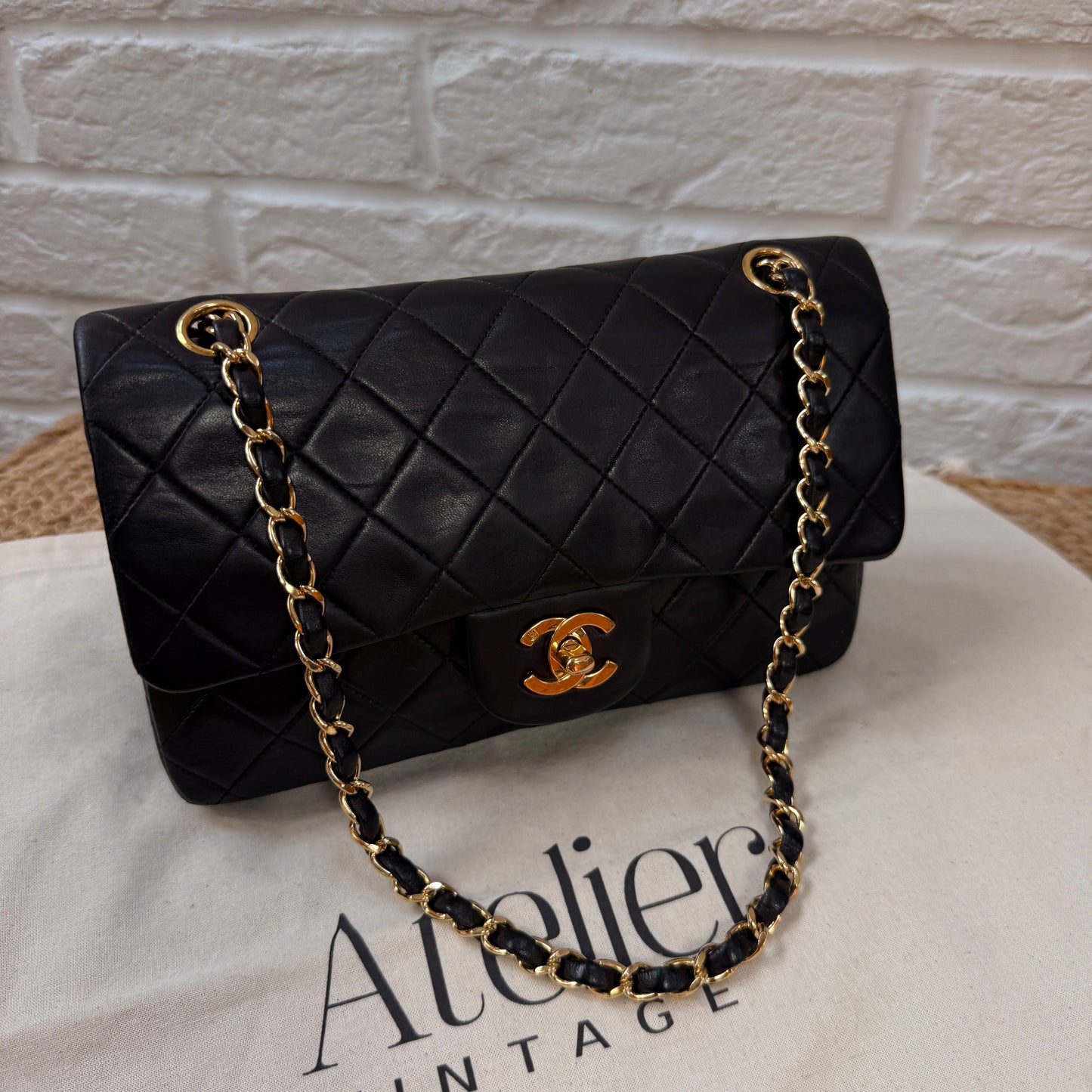 Chanel 1994 Black Classic Double Flap Small