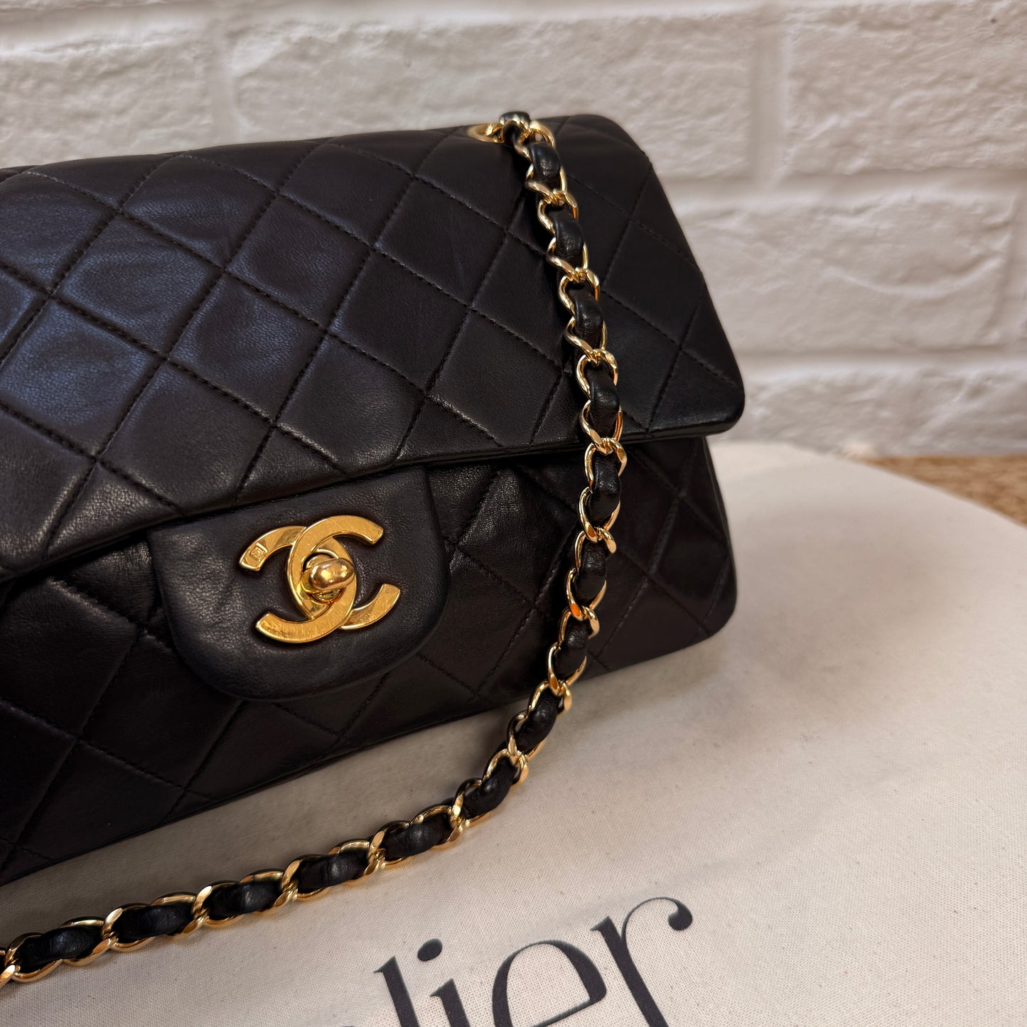 Chanel 1994 Black Classic Double Flap Small