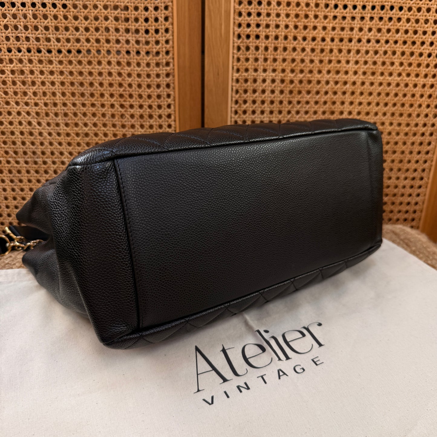 Chanel Classic Black Caviar GST