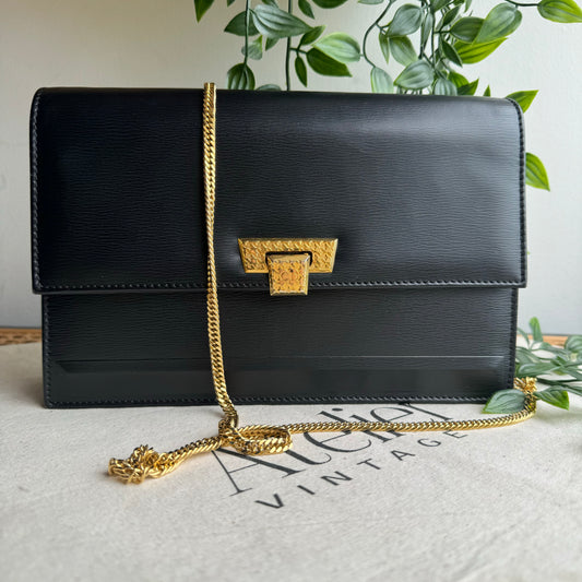 Dior 1980s Vintage Chain Strap Bag
