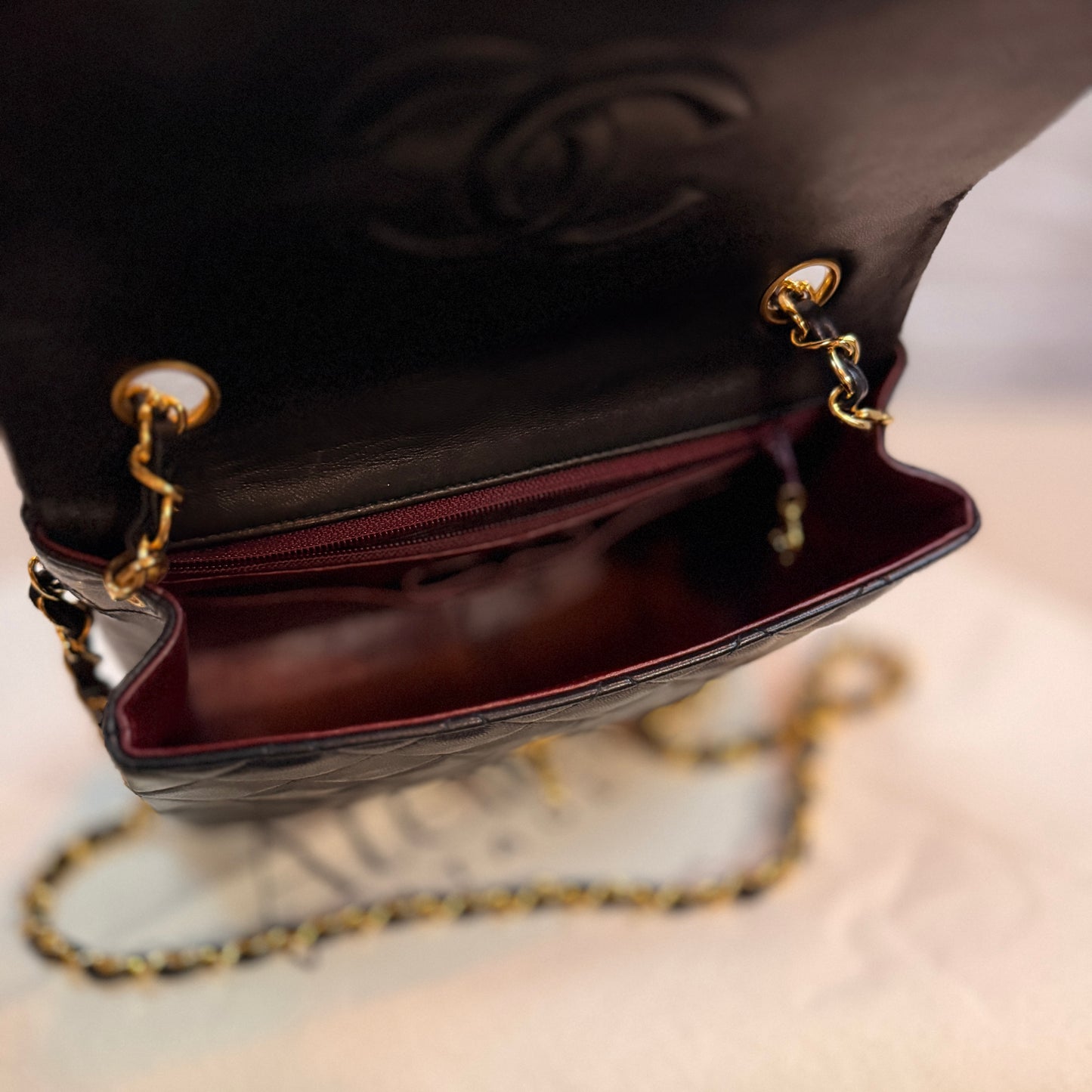 Chanel 1991 Classic Square Single Flap Medium