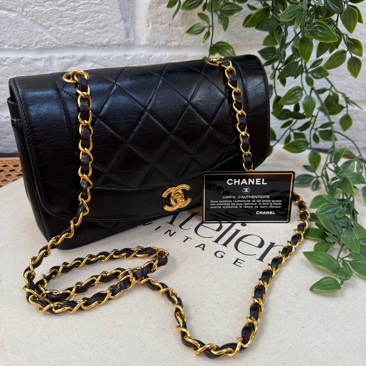 Chanel 1994 Vintage Classic Diana Small