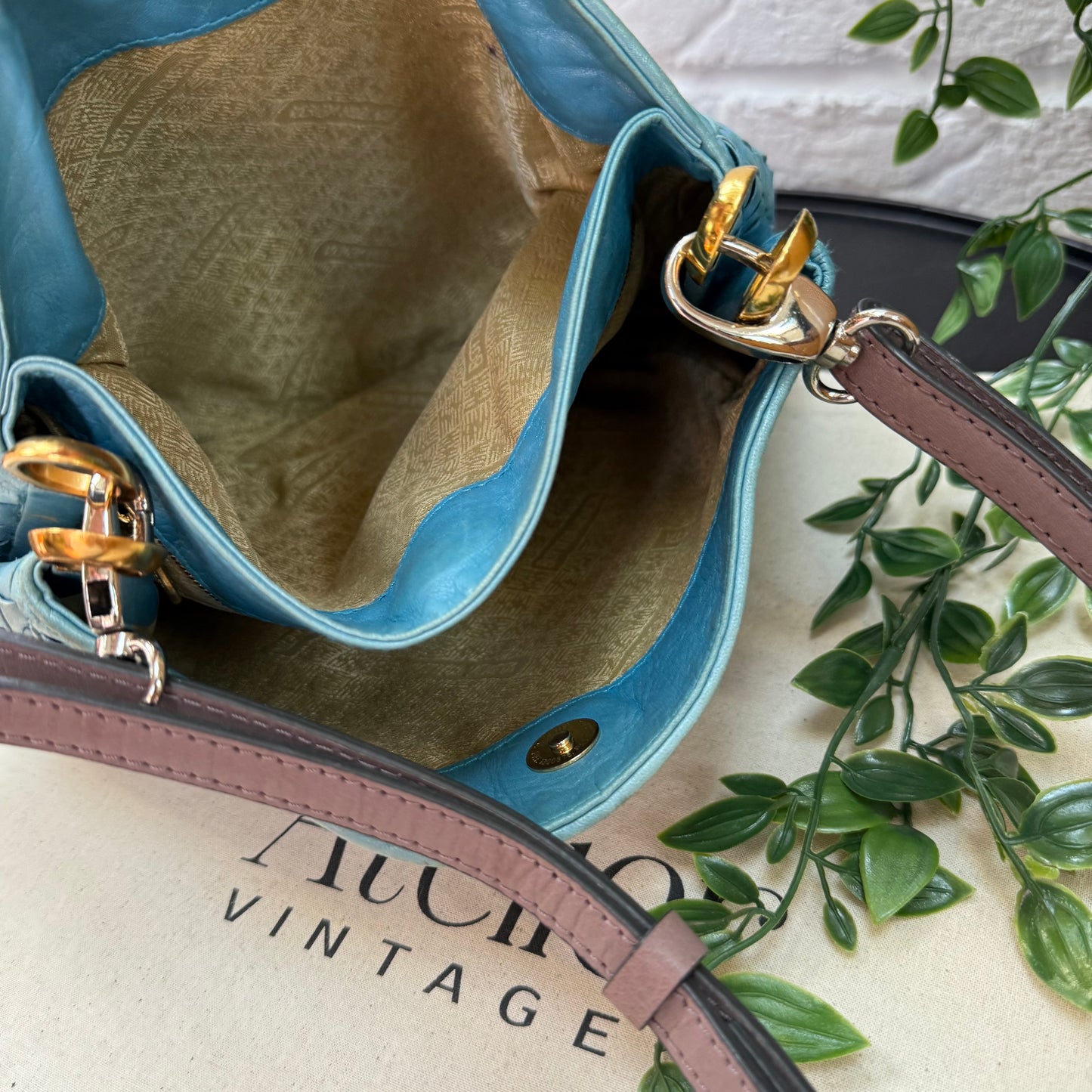 Bottega Veneta 1980s Intrecciato Leather Tote