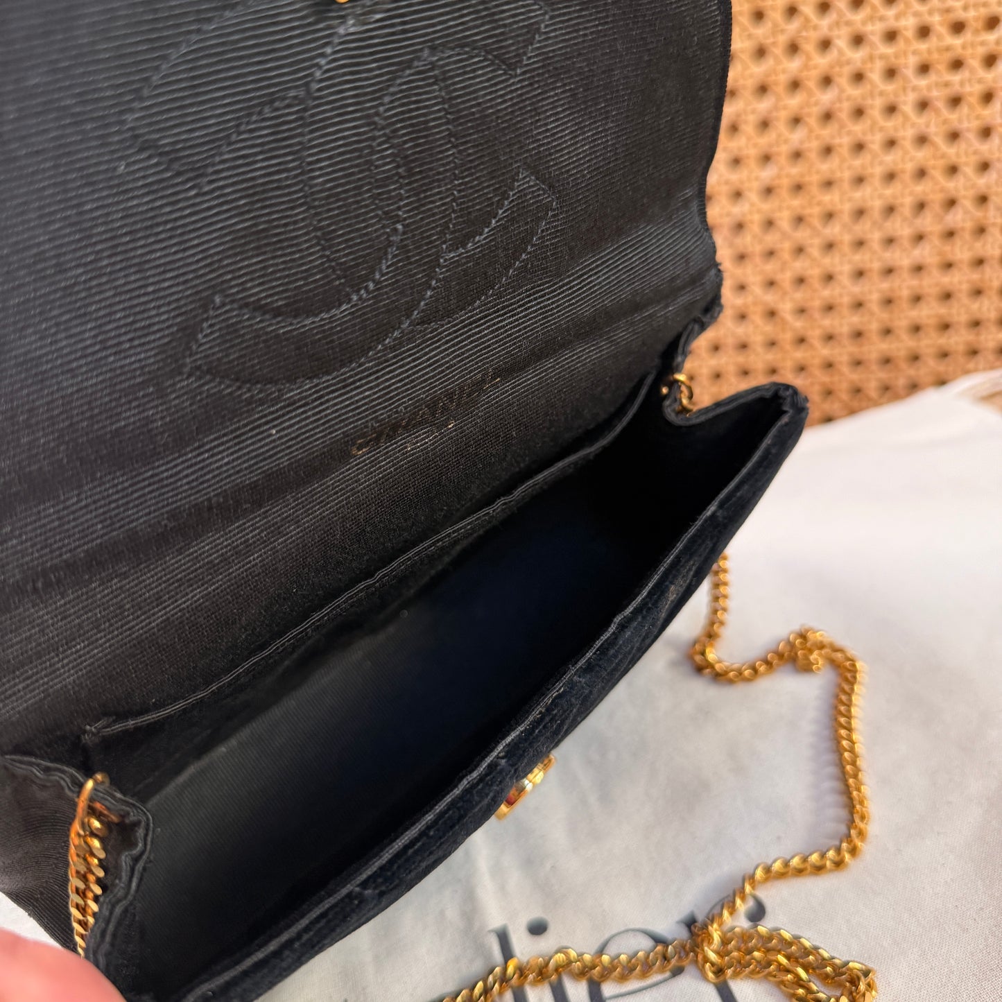 Chanel Early 1980s ULTRA RARE Sunburst Lions Head Single Flap