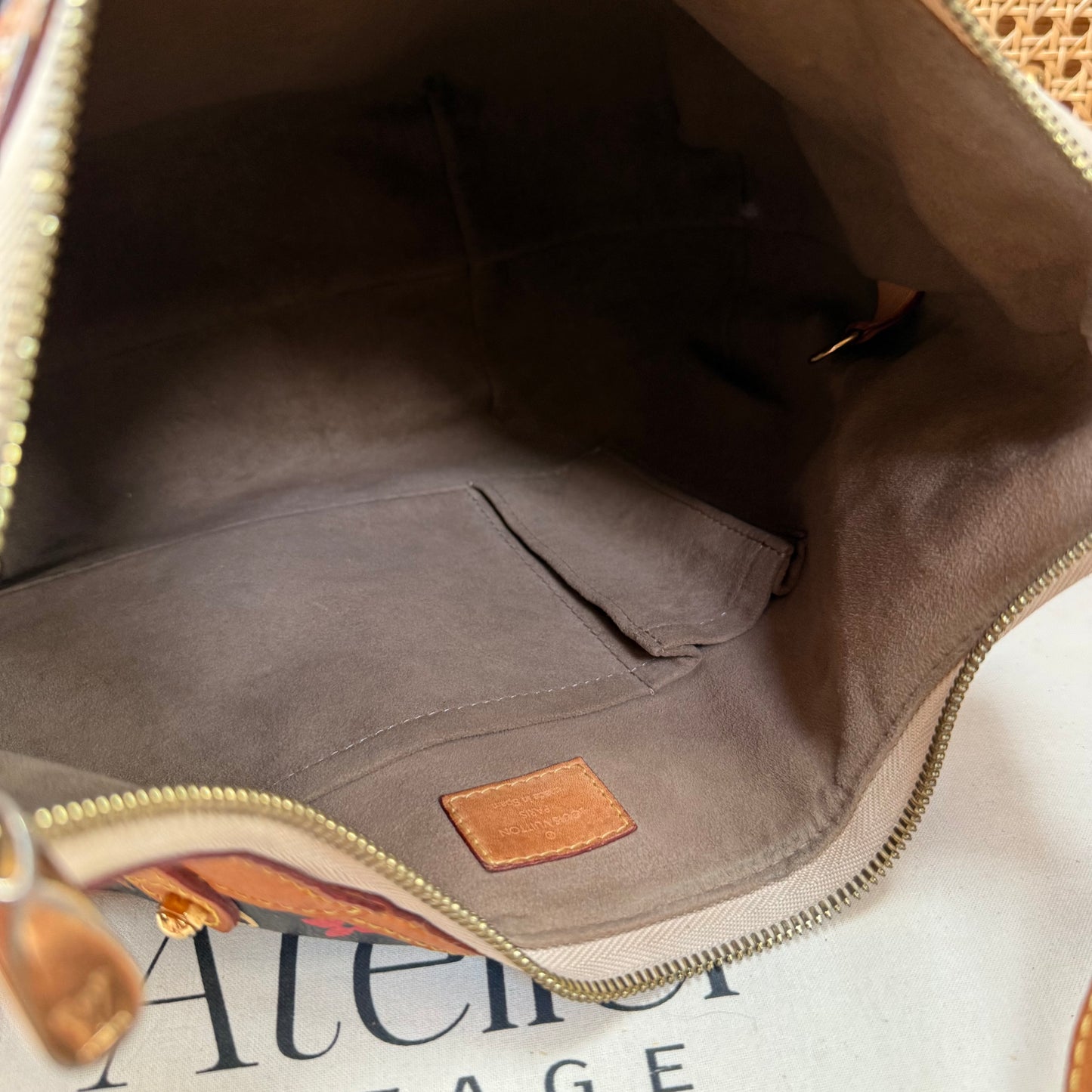 Louis Vuitton 2003 Original Murakami Black Greta