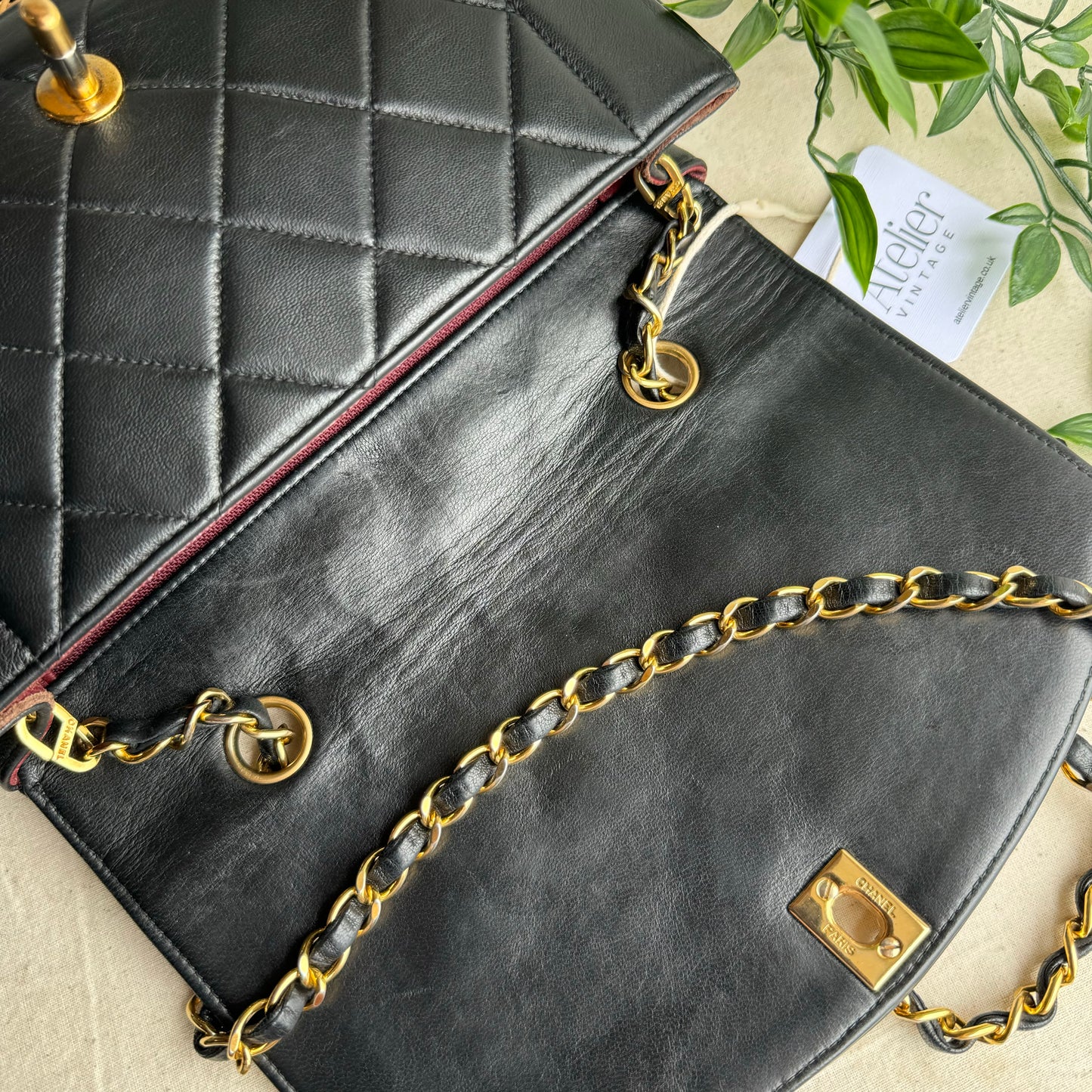 Chanel 1991 Vintage Classic Diana Small