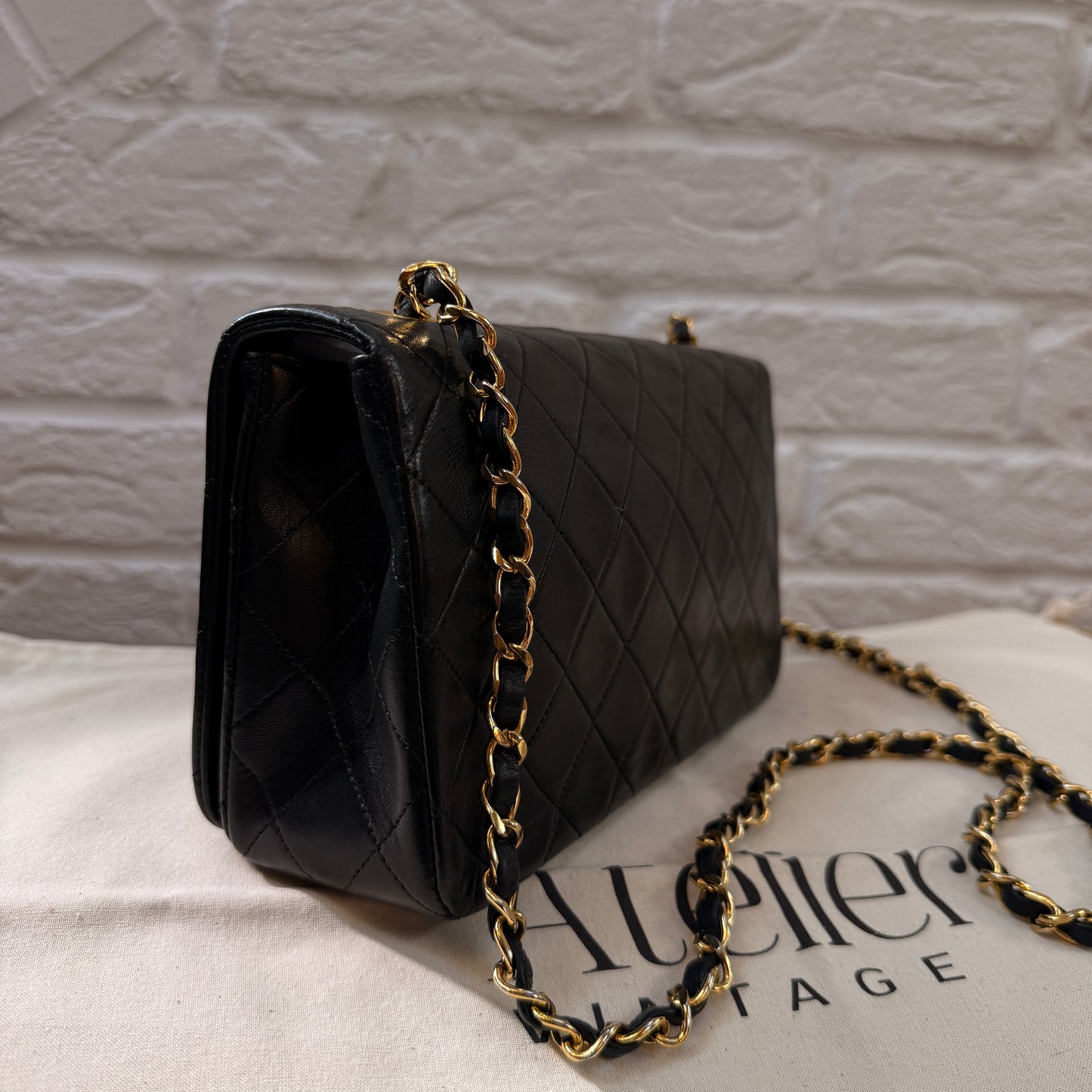 Chanel 1989 Classic Medium Rectangle Full Flap