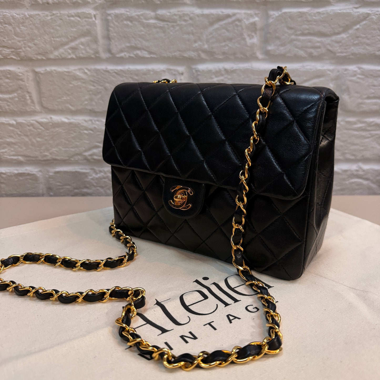Chanel 1991 Classic Square Single Flap Medium