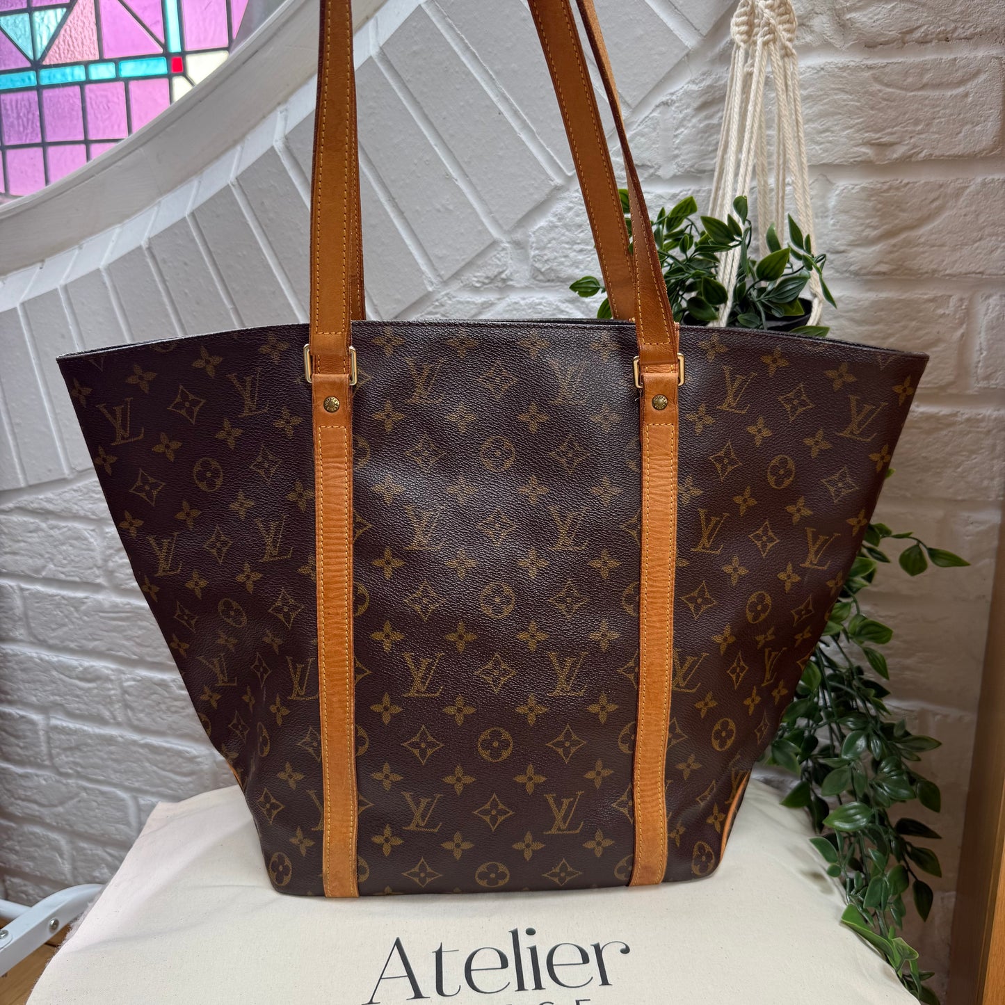 Louis Vuitton 2001 Sac Shopping Tote