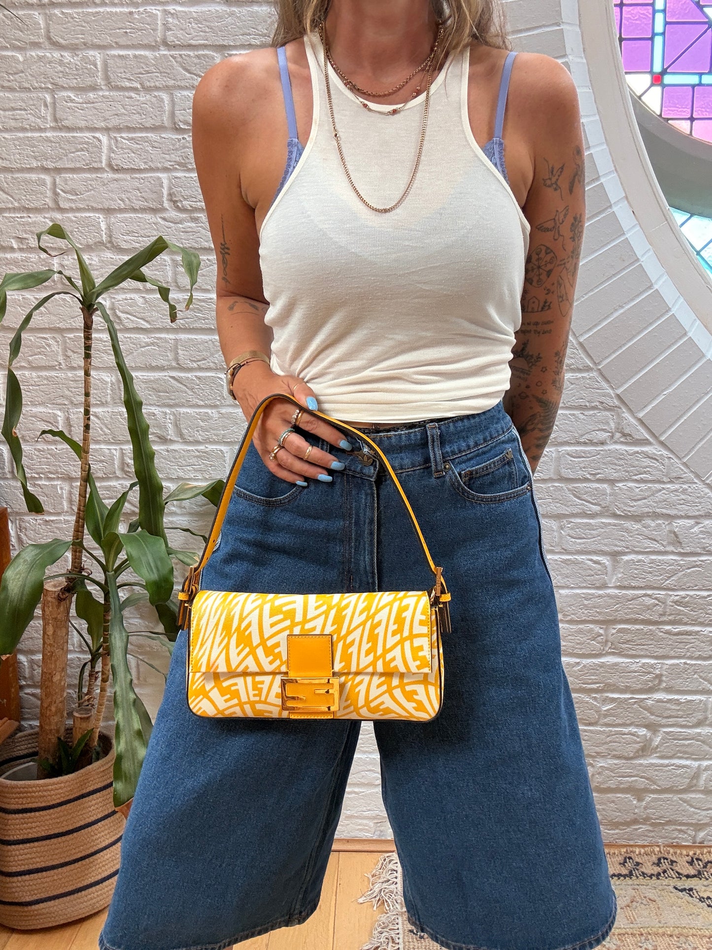 Fendi 1997 baguette x Sarah Coleman Reissue