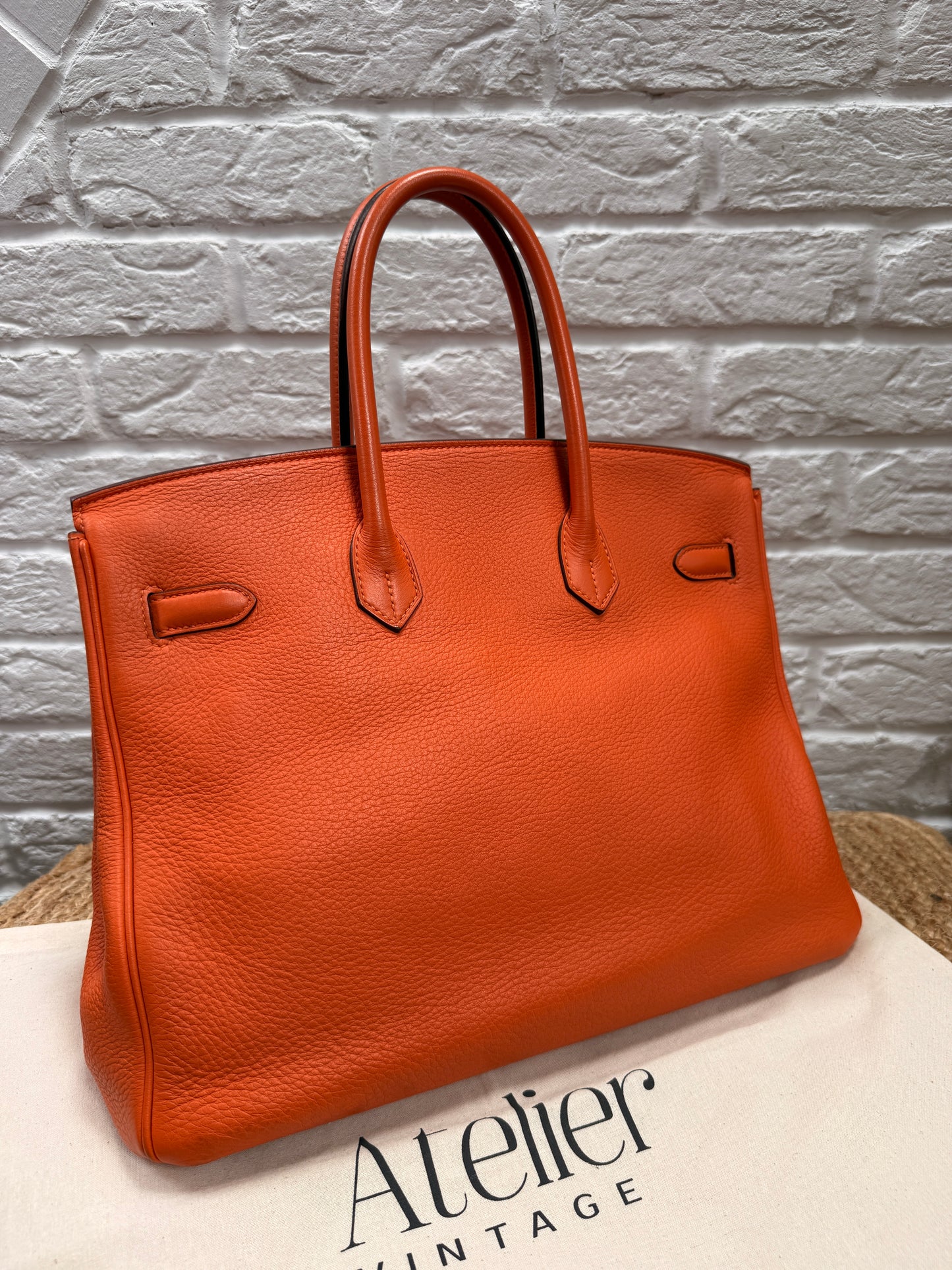 Hermes Birkin 35 Clemence Leather 2011