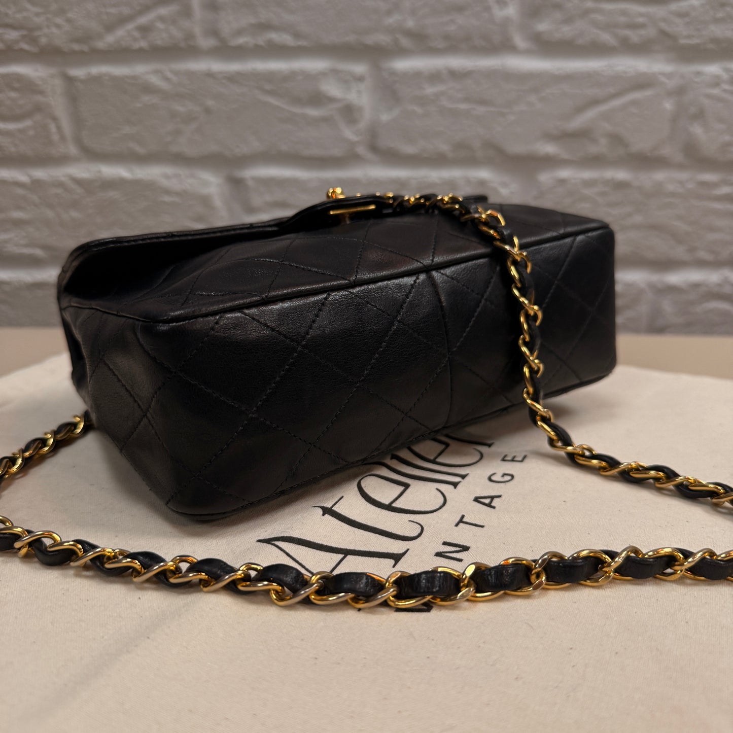 Chanel 1991 Classic Square Single Flap Medium