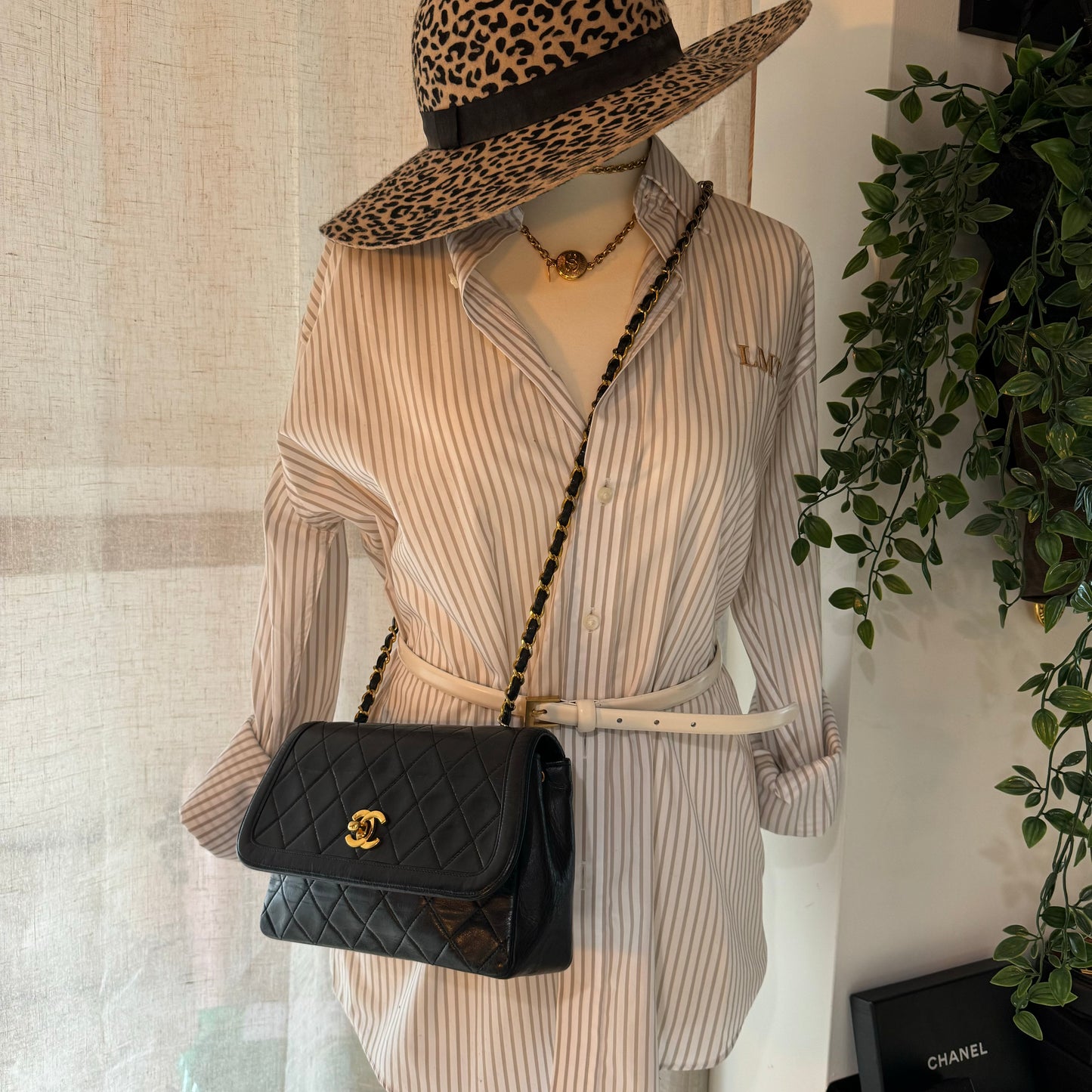 Chanel 1989 CC Turnlock Single Flap