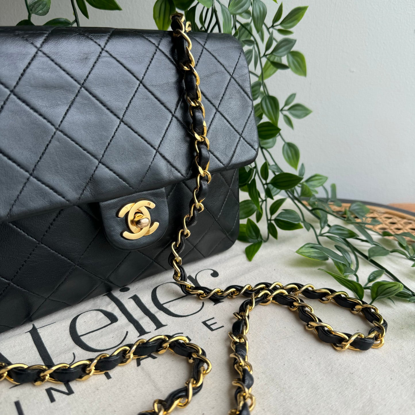 Chanel 1991 Classic Square Single Flap Medium