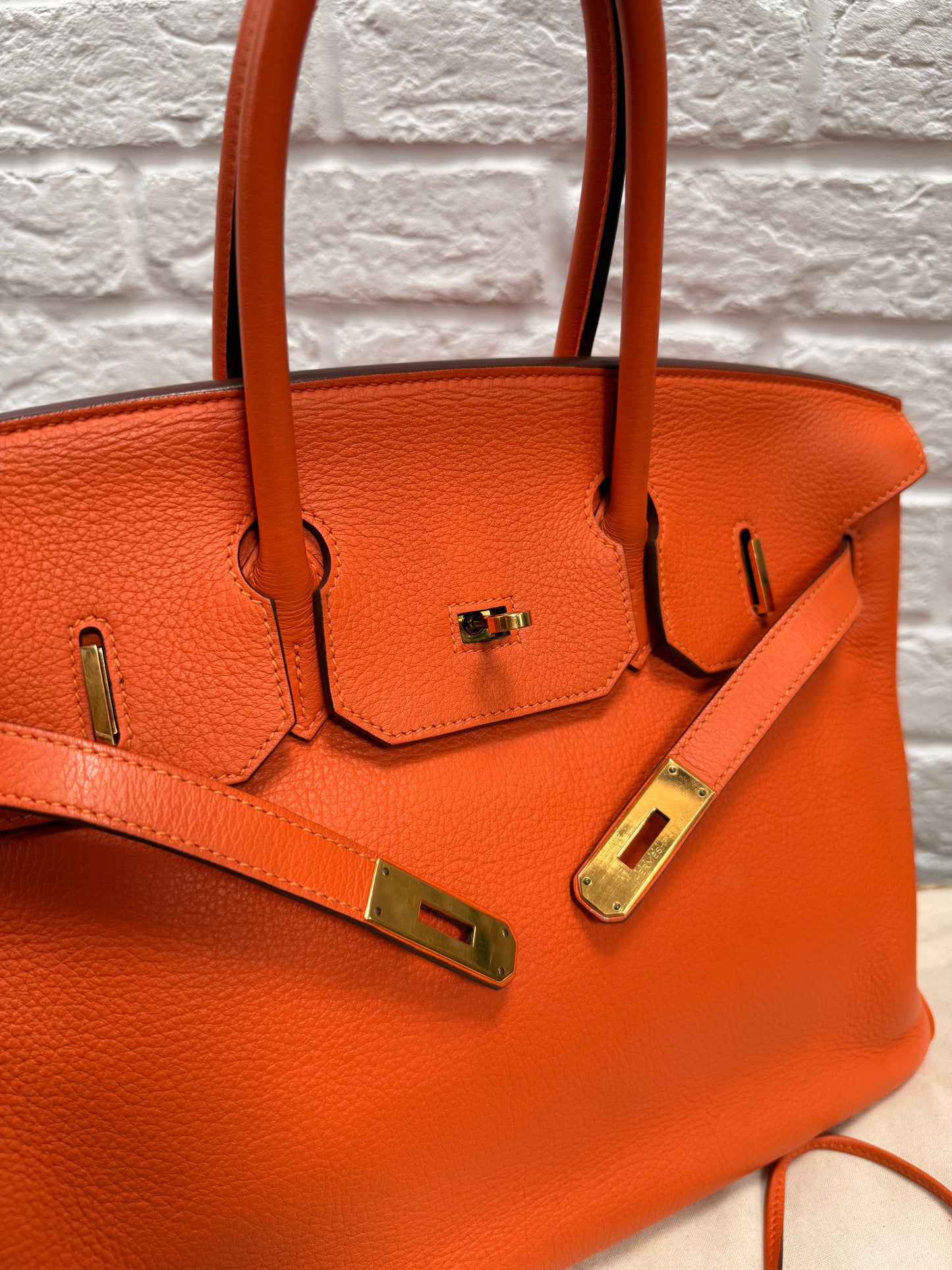 Hermes Birkin 35 Clemence Leather 2011