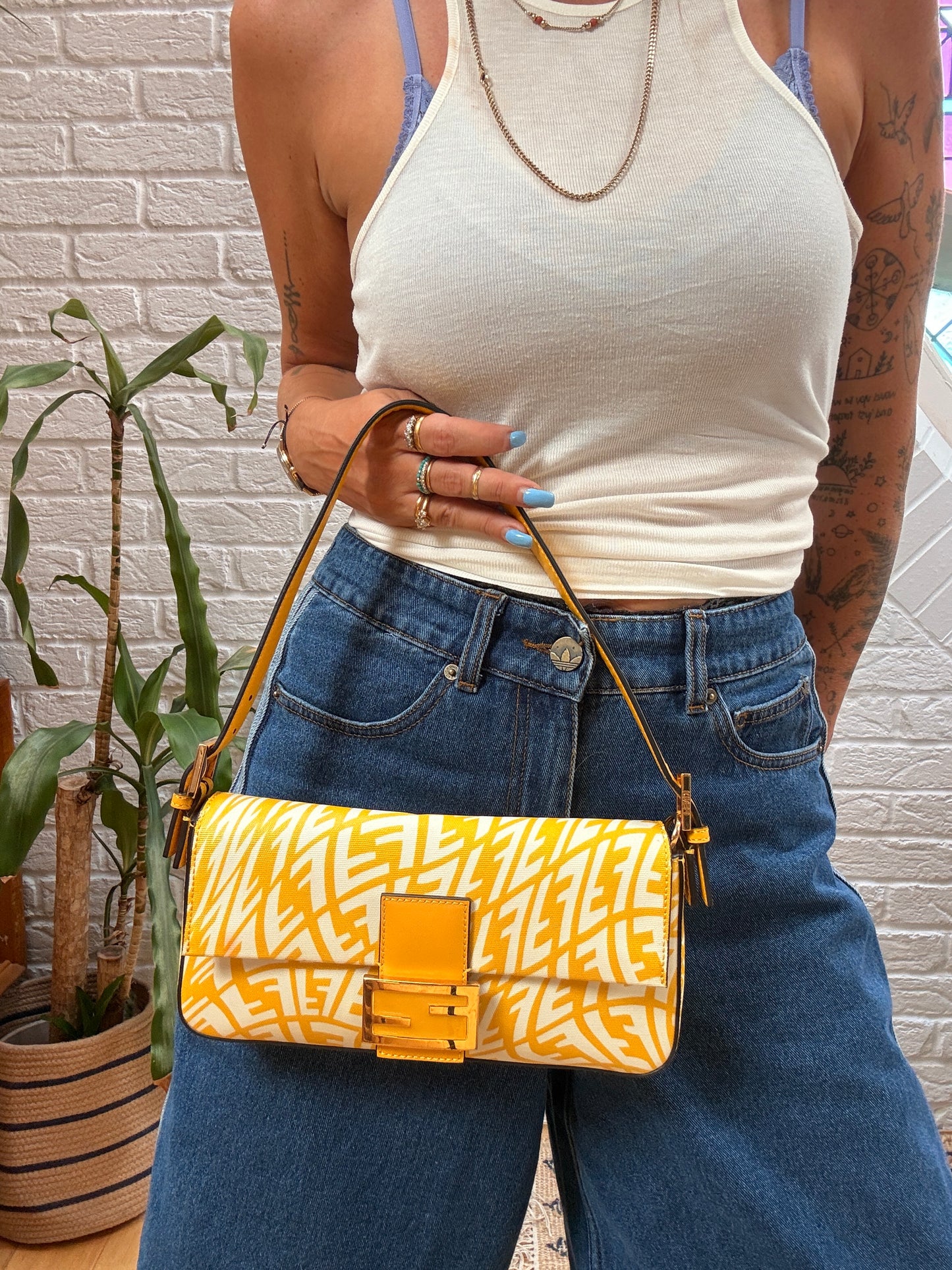 Fendi 1997 baguette x Sarah Coleman Reissue