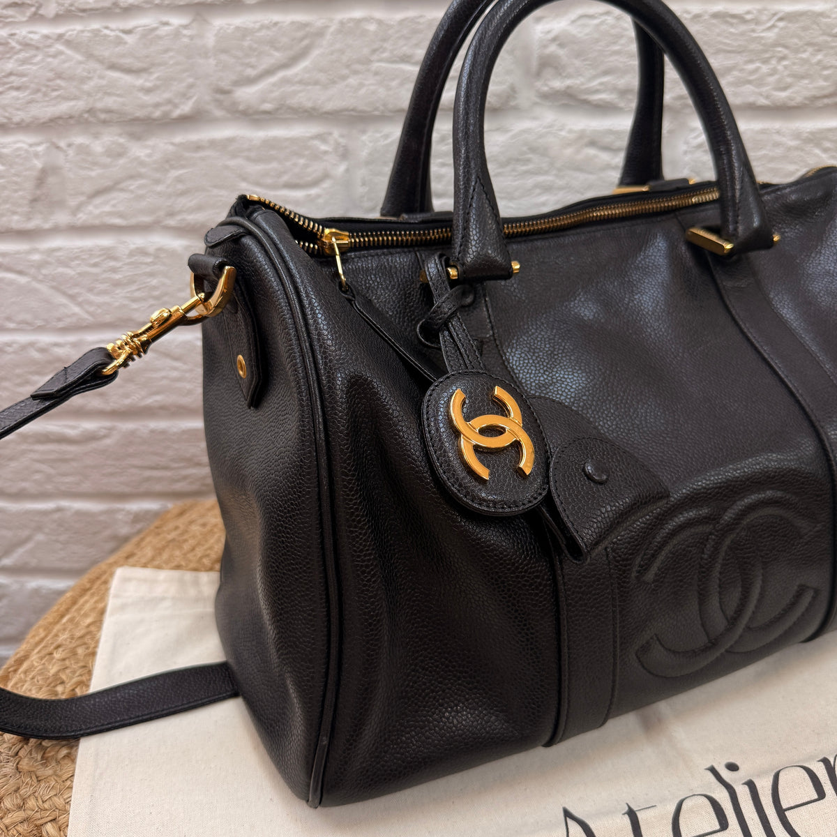Chanel Ultra Rare 1996 Boston Bag