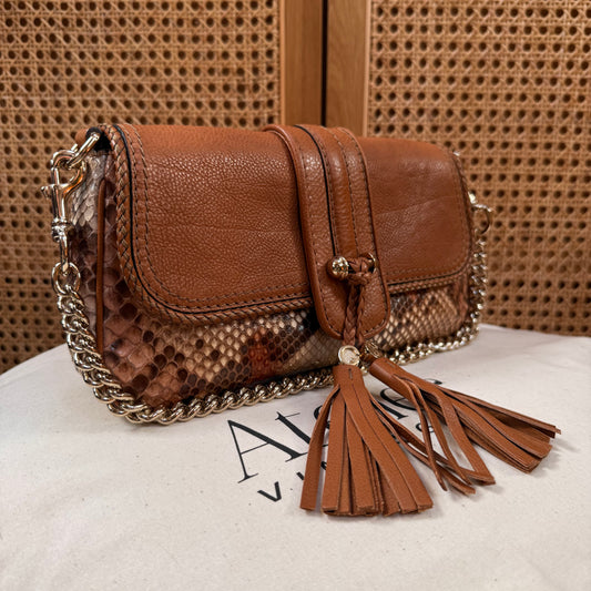 Gucci 2000s Marrakech Python Two Way Chain Bag