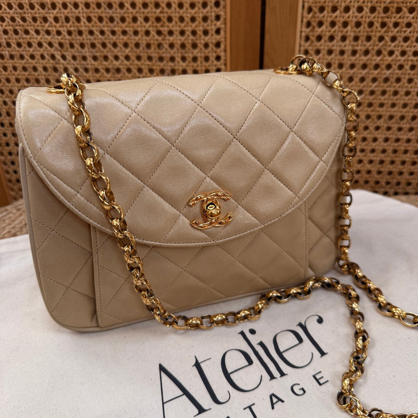 Chanel Ultra Rare Limited Edition Bijoux Chain in beige