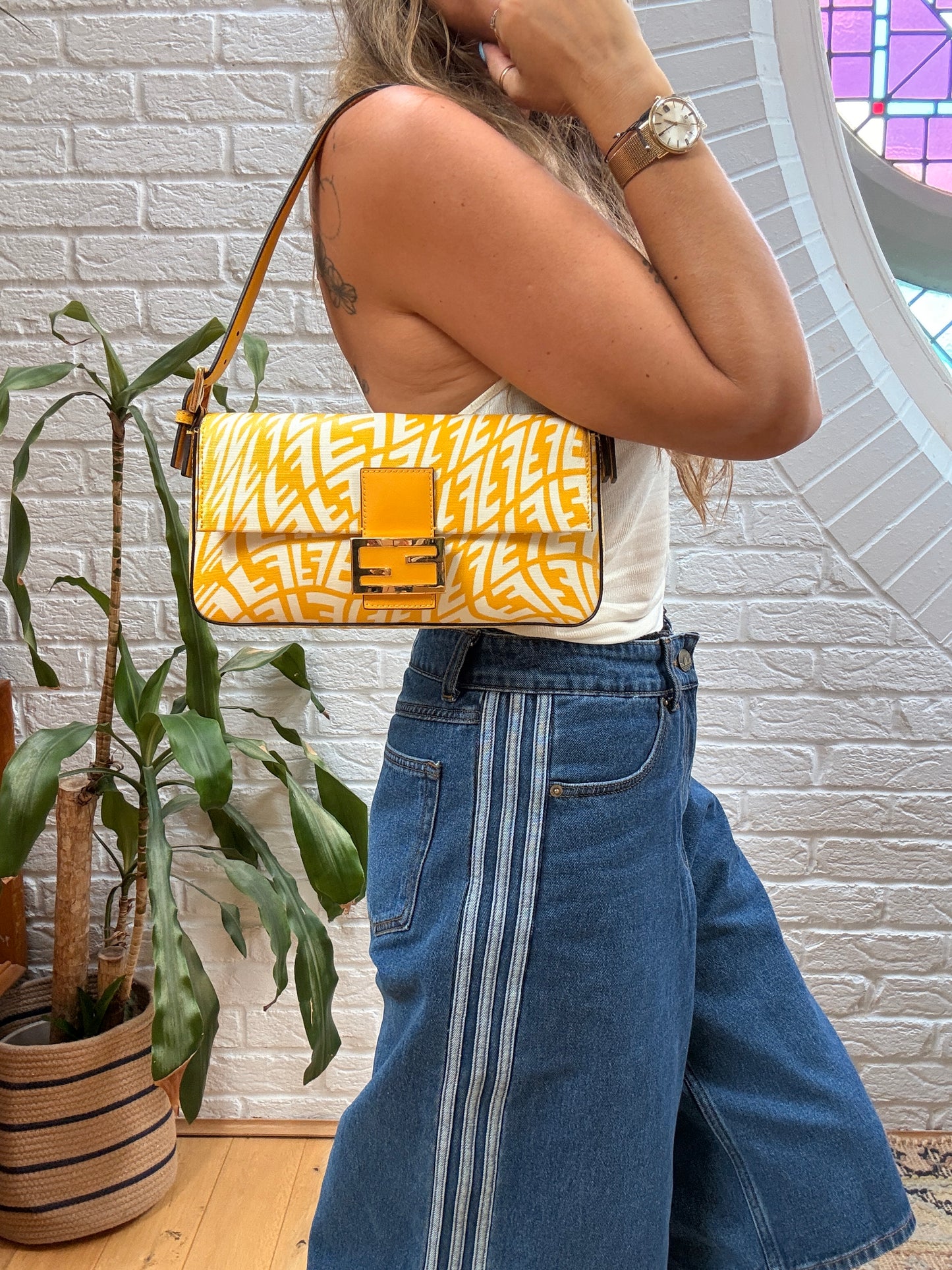 Fendi 1997 baguette x Sarah Coleman Reissue