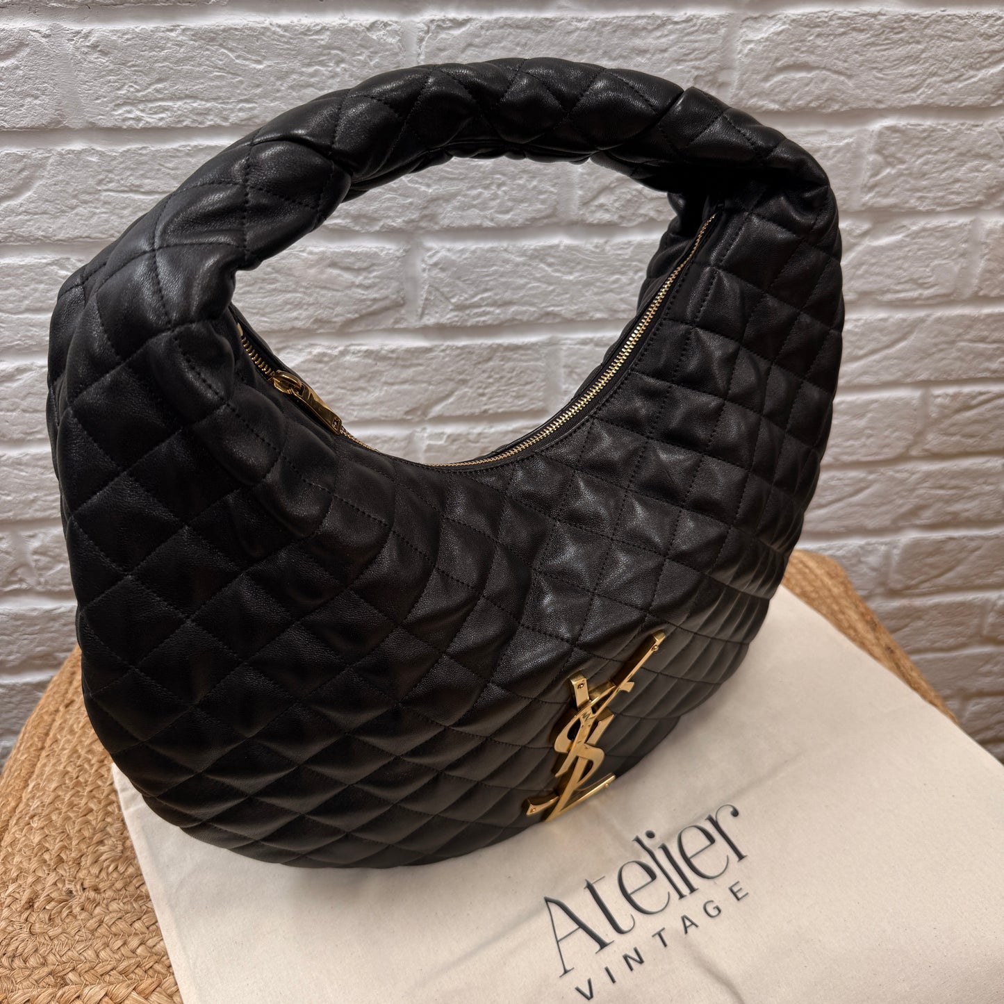 Saint Laurent 2025 ICare Hobo Tote