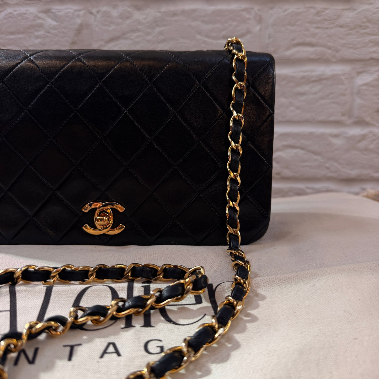 Chanel 1989 Classic Medium Rectangle Full Flap