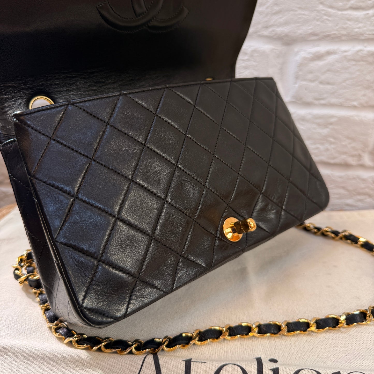 Chanel 1989 Classic Medium Rectangle Full Flap