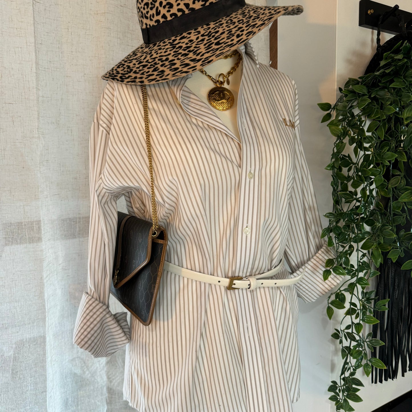 Dior 1980s Honeycomb Two Way Chain Strap Bag