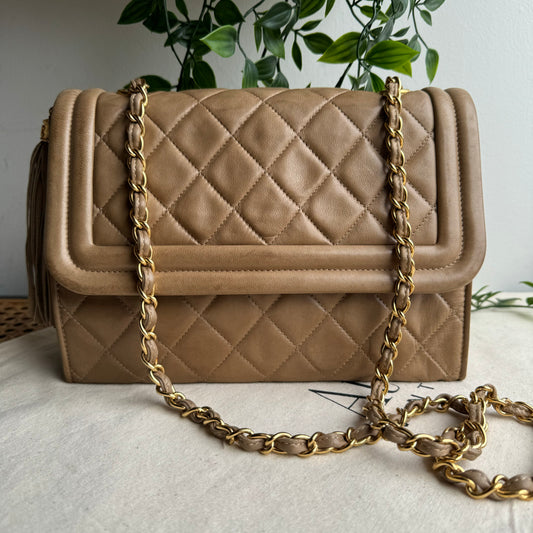 Chanel 1989 Tassel Single Flap