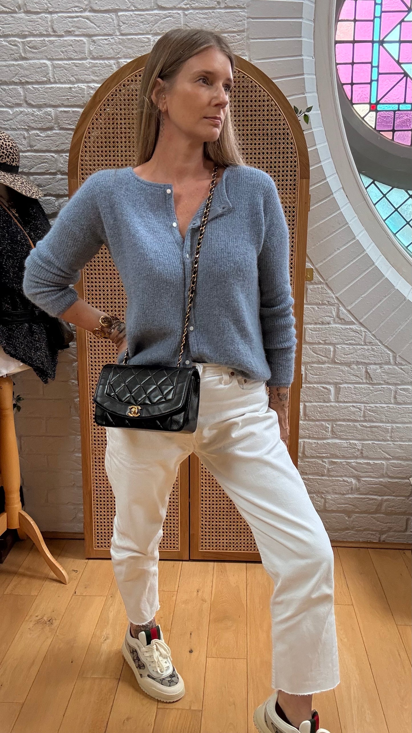 Chanel 1991 Vintage Classic Diana Small