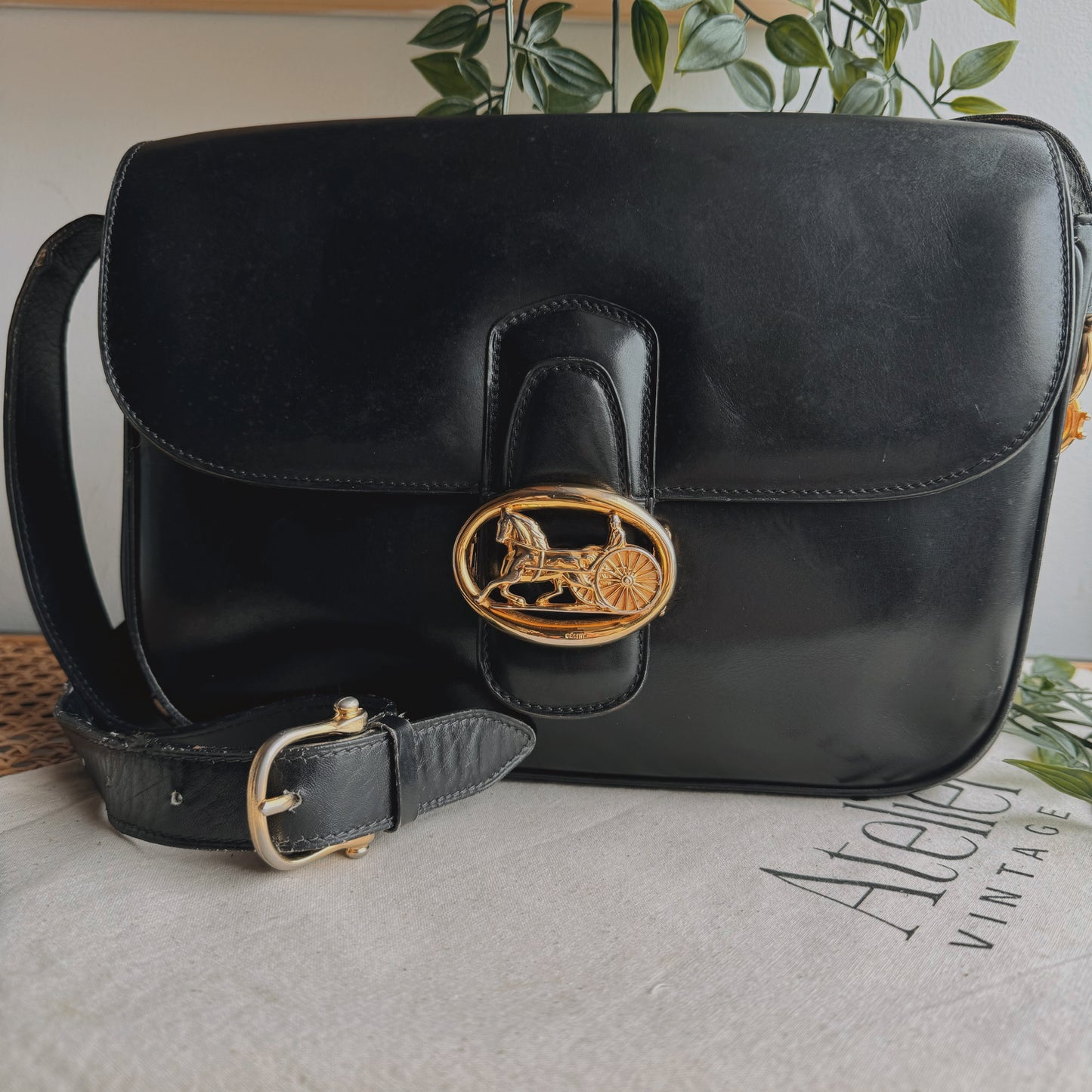 WINNER DRAWN 14/04/24 -                     April - Celine Vintage Carriage Bag