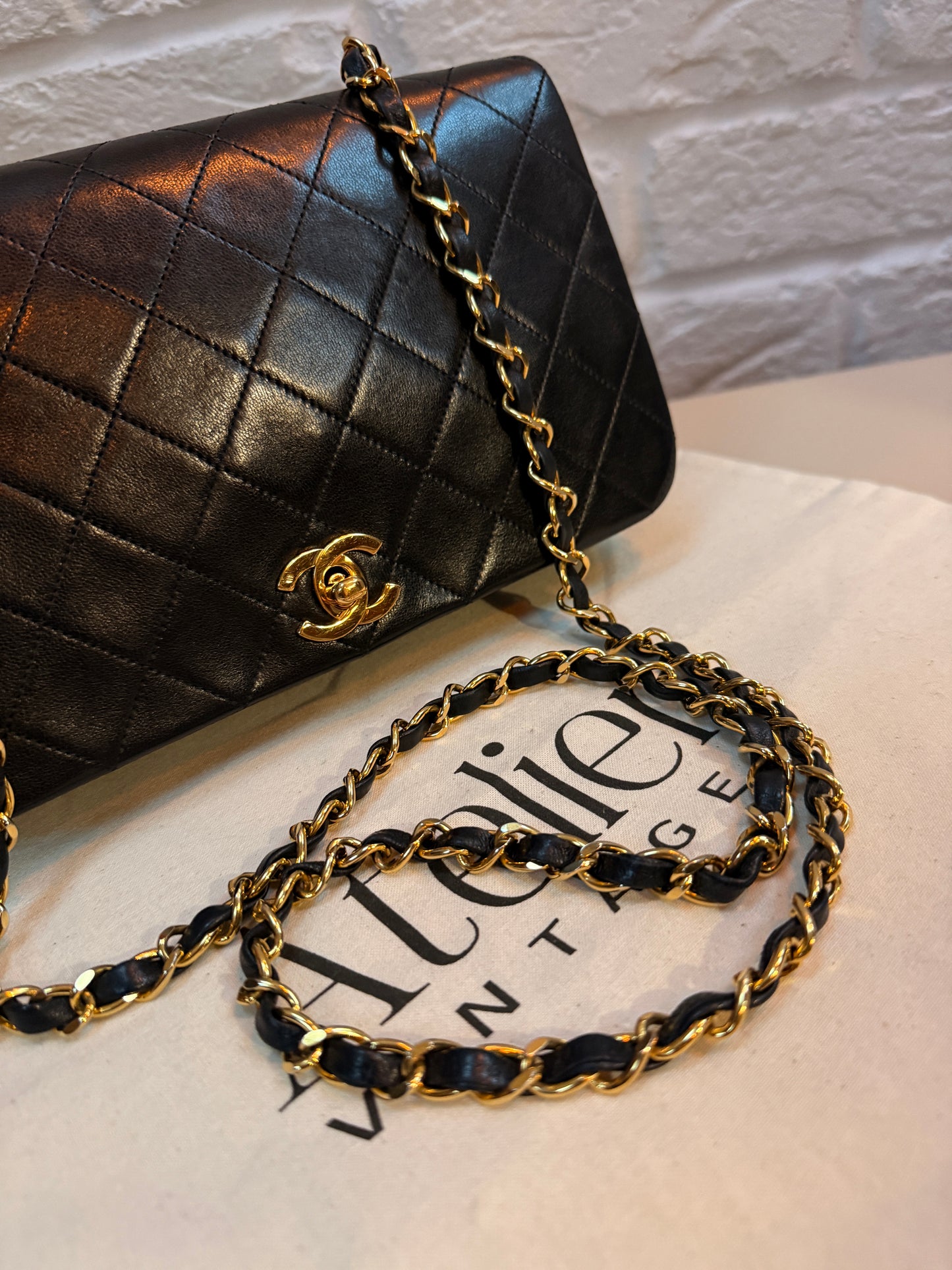 Chanel 1989 Classic Medium Rectangle Full Flap