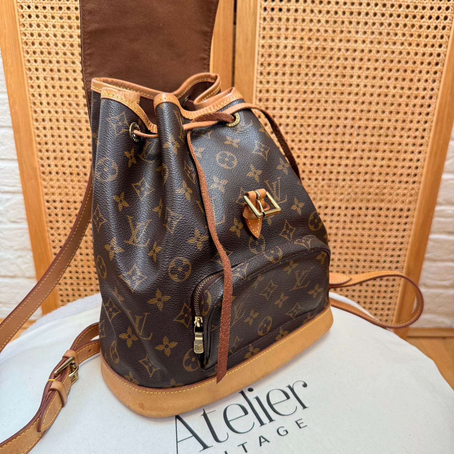 Louis Vuitton 1998 Montsouris Back Pack MM