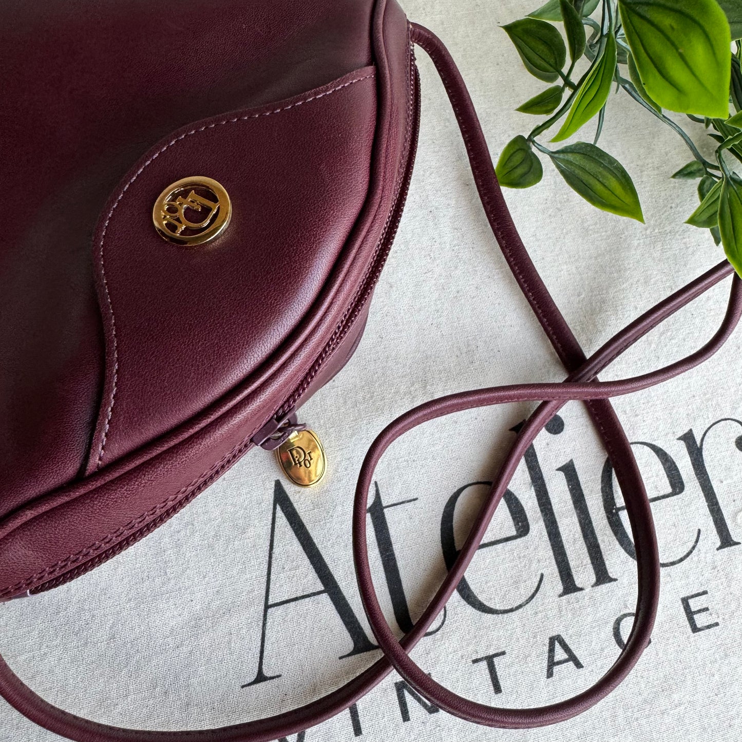 Dior Vintage Cross Body Shoulder Bag