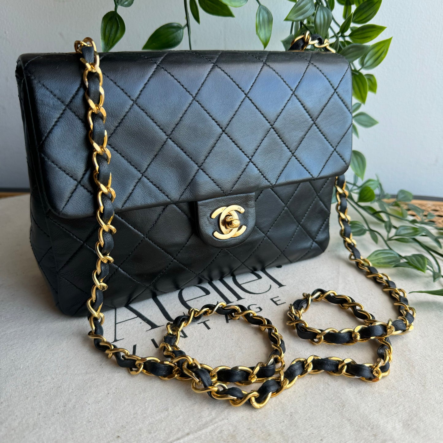 Chanel 1989 Classic Square Single Flap Medium