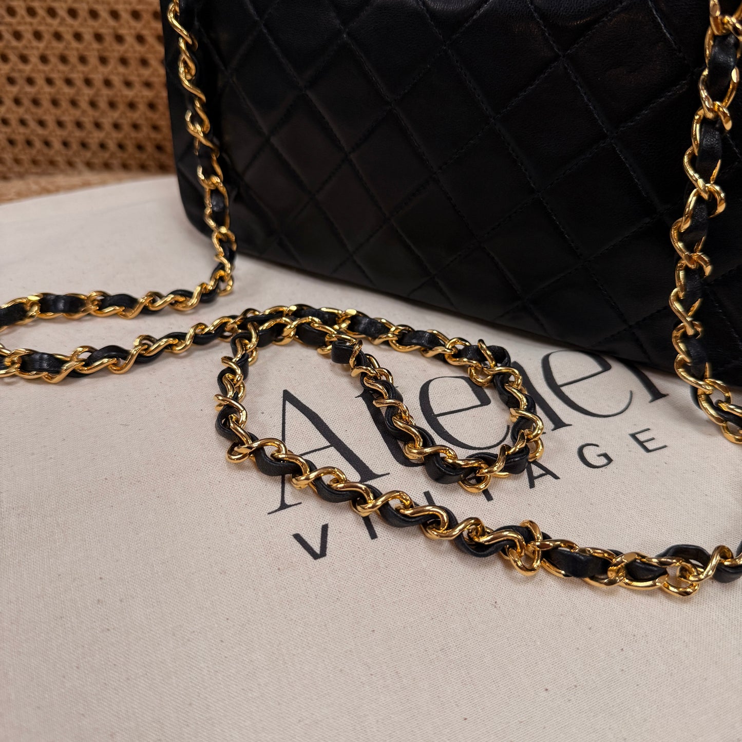 Chanel 1989 Classic Medium Rectangle Full Flap