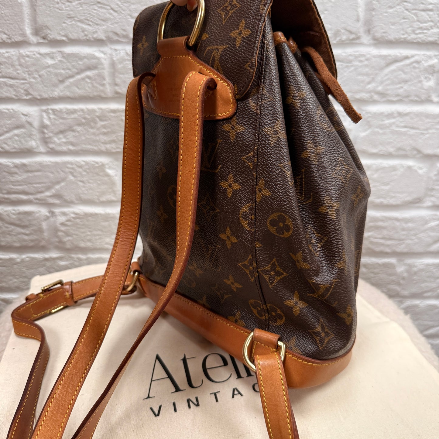 Louis Vuitton 1997 Montsouris Back Pack MM