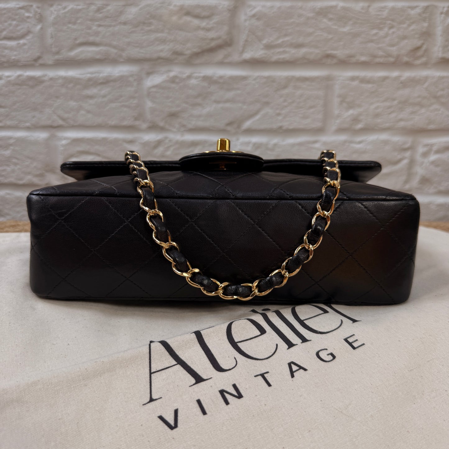 Chanel 1994 Black Classic Double Flap Small