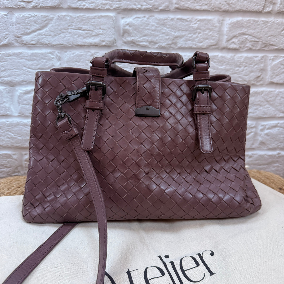 Bottega Veneta 1990s Roma Tote