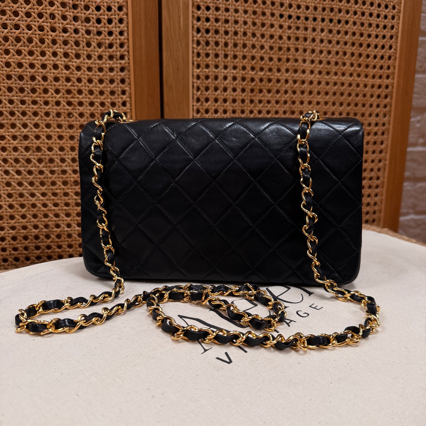 Chanel 1989 Classic Medium Rectangle Full Flap