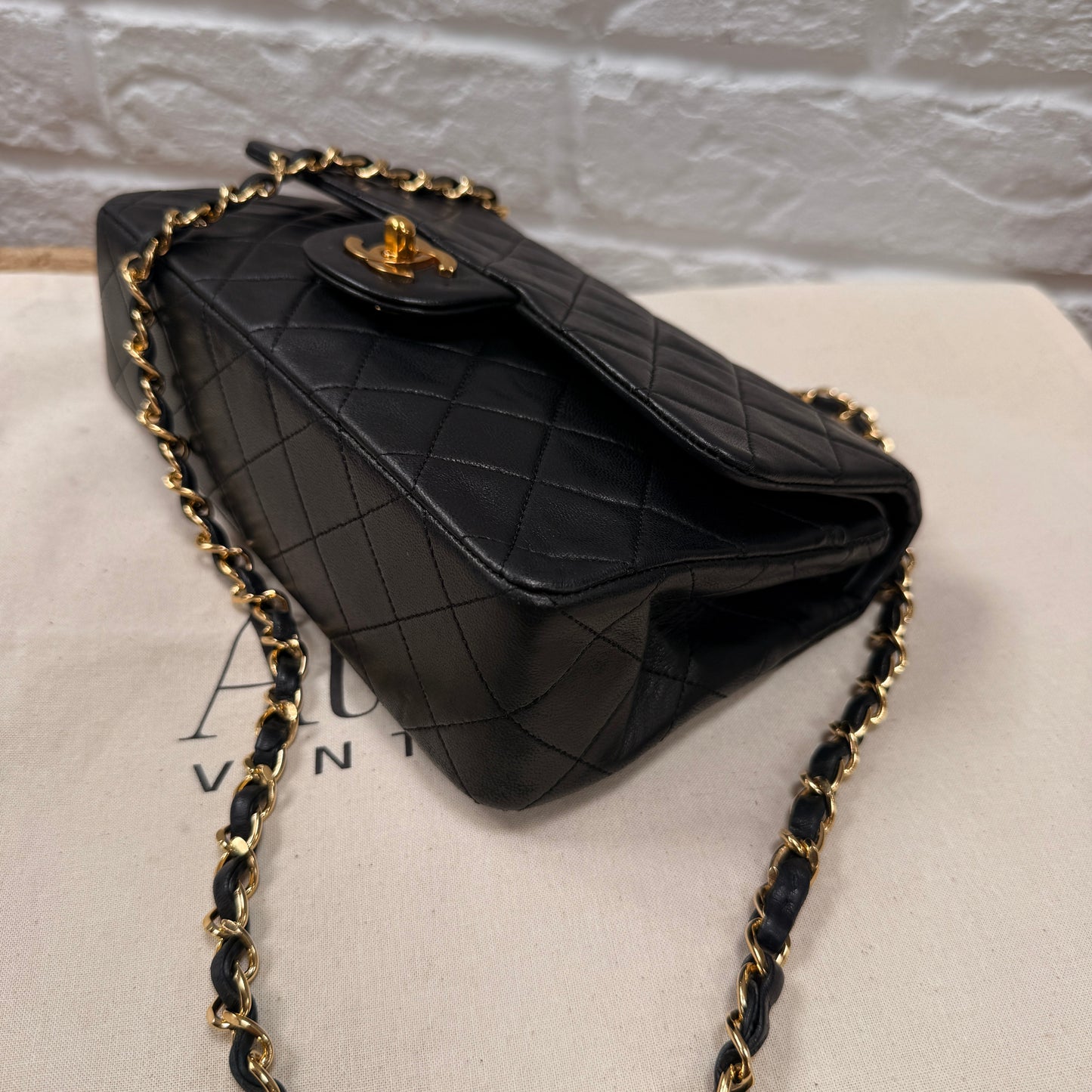 Chanel 1989 Black Classic Double Flap Small