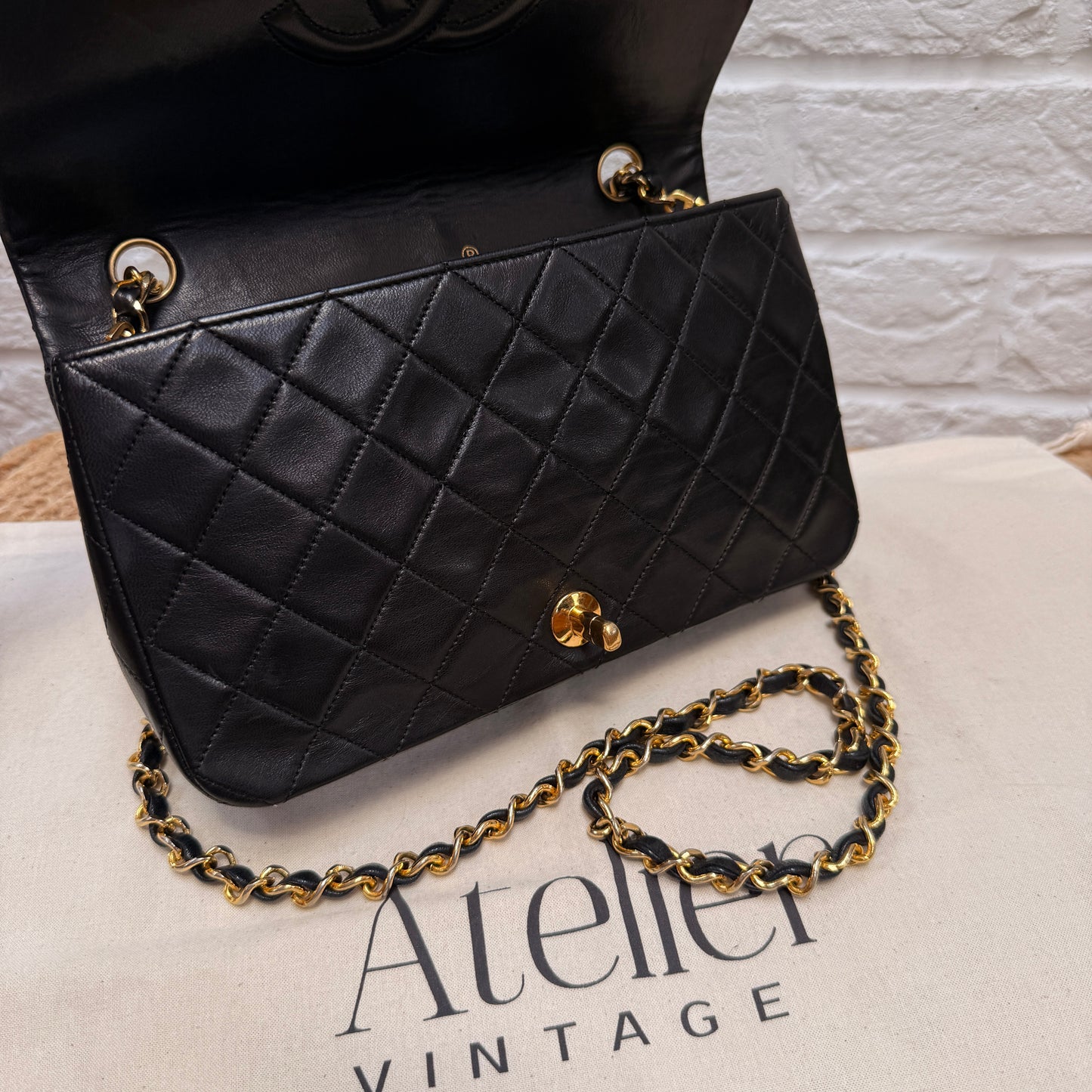 Chanel 1989 Classic Medium Rectangle Full Flap