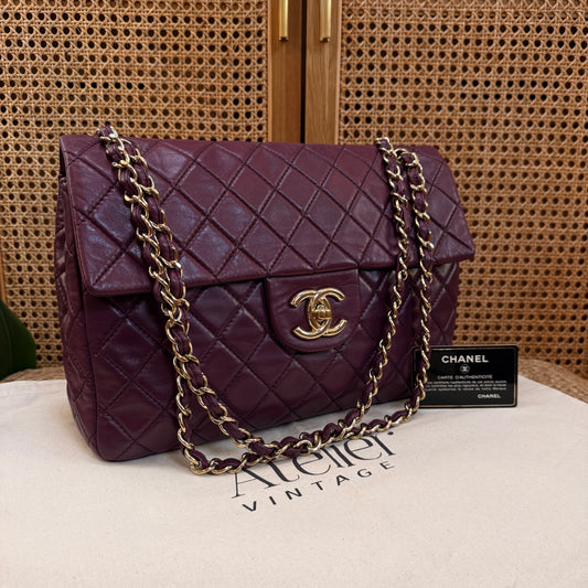 Chanel 2008 Maxi XL Raisin