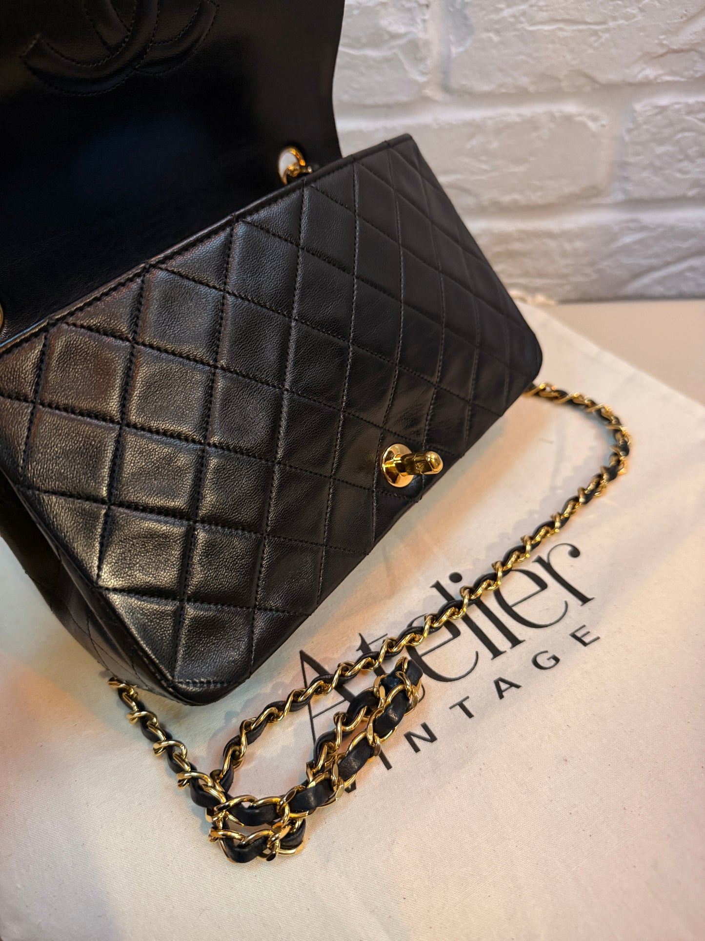 Chanel 1989 Classic Medium Rectangle Full Flap