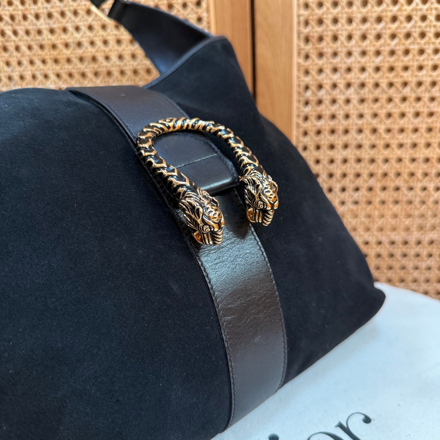Gucci 1990s Dionysus Suede Hobo Tote