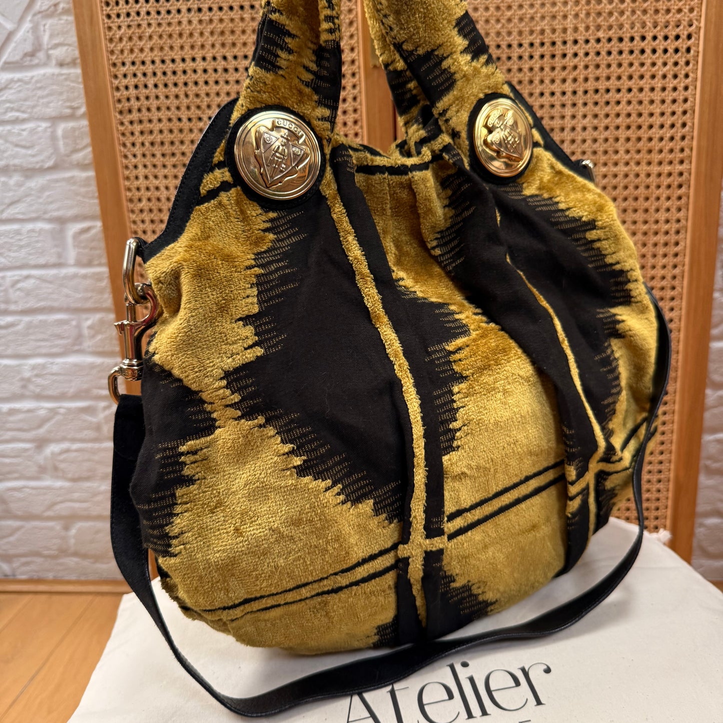 Gucci 2008 Velvet Hysteria Hobo Two Way