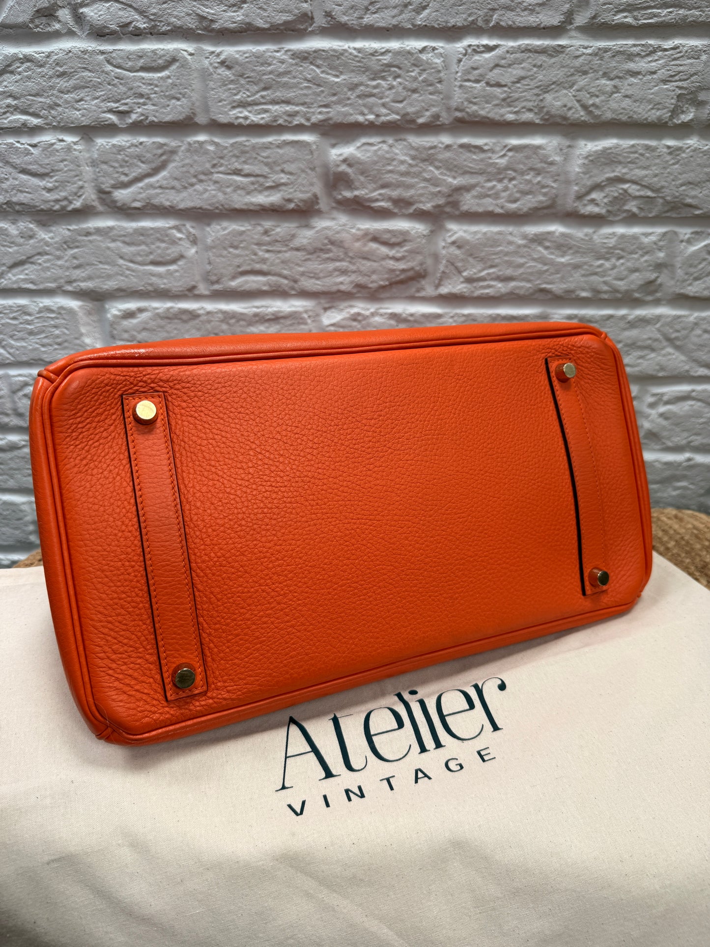 Hermes Birkin 35 Clemence Leather 2011