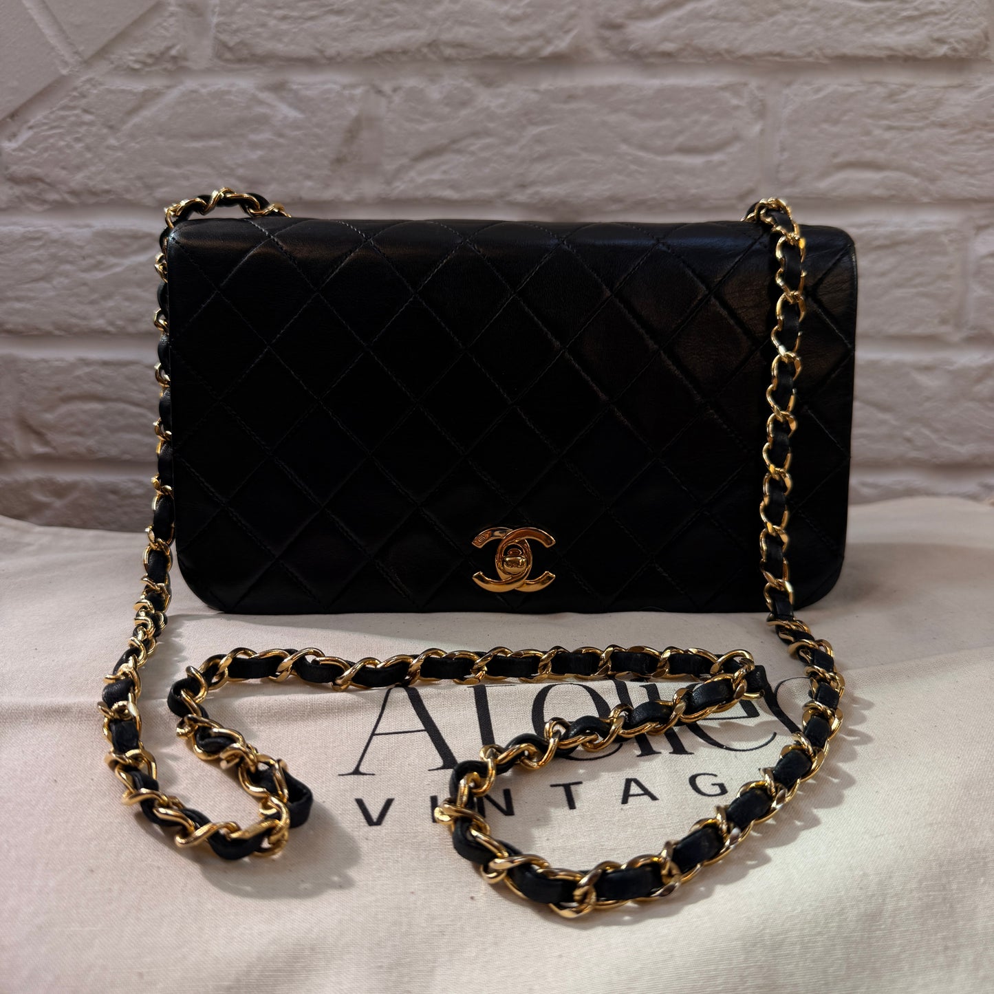 Chanel 1989 Classic Medium Rectangle Full Flap