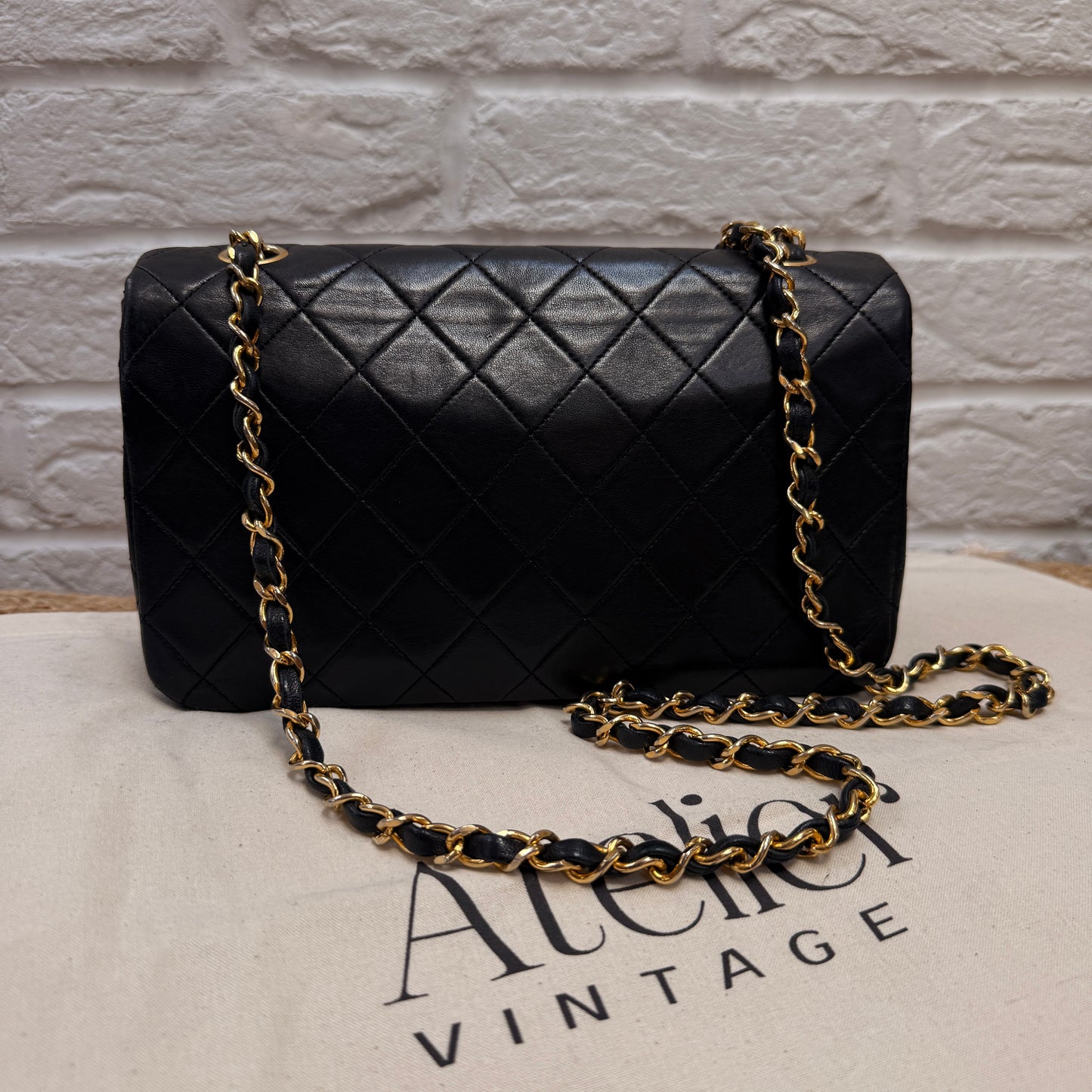 Chanel 1989 Classic Medium Rectangle Full Flap